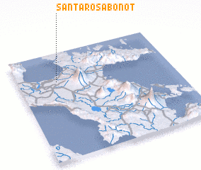 3d view of Santa Rosa-Bonot