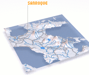 3d view of San Roque