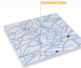 3d view of Sanmianchuan
