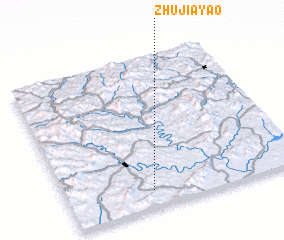 3d view of Zhujiayao