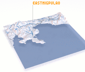 3d view of East Migpulao