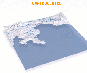 3d view of Cuatro Cuatro