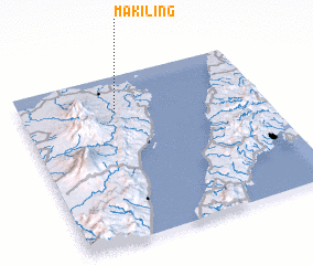 3d view of Makiling