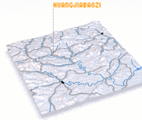 3d view of Huangjiabaozi