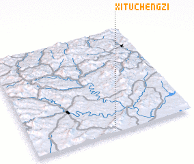 3d view of Xituchengzi