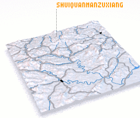 3d view of Shuiquanmanzuxiang