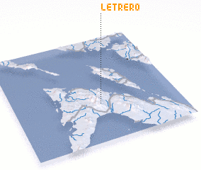 3d view of Letrero