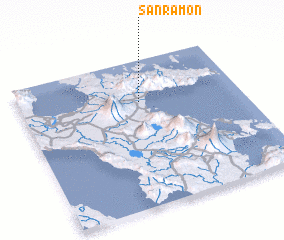 3d view of San Ramon