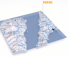 3d view of Papan