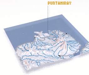 3d view of Punta Miray