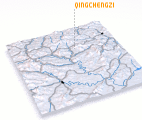 3d view of Qingchengzi