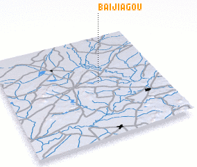 3d view of Baijiagou