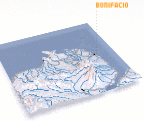 3d view of Bonifacio