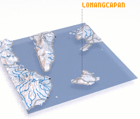 3d view of Lomangcapan