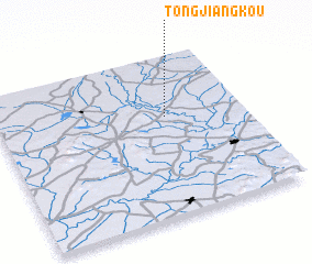 3d view of Tongjiangkou