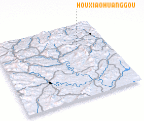 3d view of Houxiaohuanggou