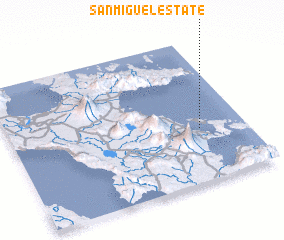 3d view of San Miguel Estate