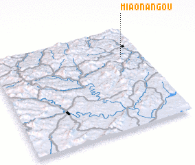 3d view of Miaonangou