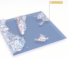 3d view of Cornago