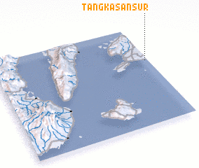 3d view of Tangkasan Sur