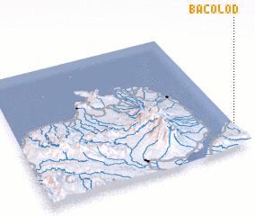 3d view of Bacolod