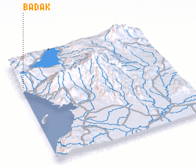 3d view of Badak