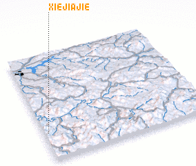 3d view of Xiejiajie