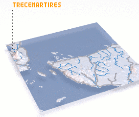 3d view of Trece Martires