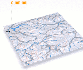 3d view of Guankou