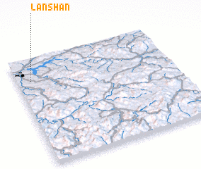3d view of Lanshan