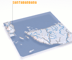 3d view of Santa Barbara