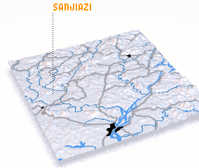 3d view of Sanjiazi