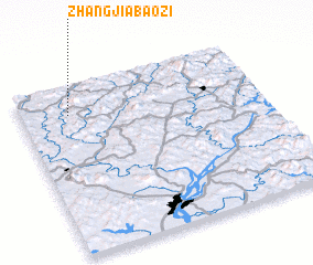 3d view of Zhangjiabaozi