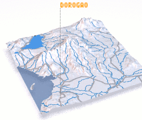 3d view of Dorogao