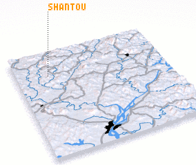 3d view of Shantou