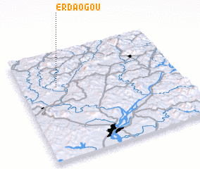 3d view of Erdaogou