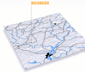 3d view of Wujiagou