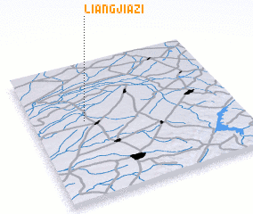 3d view of Liangjiazi