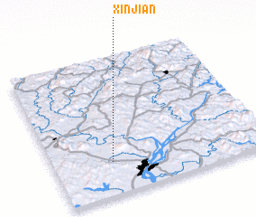 3d view of Xinjian