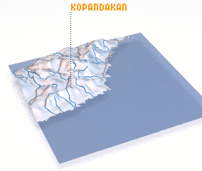 3d view of Kopandakan