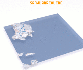 3d view of San Juan Pequeño