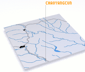3d view of Chaoyangcun