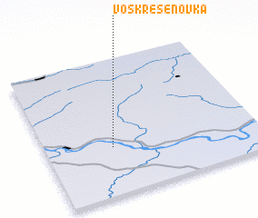 3d view of Voskresenovka