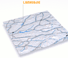 3d view of Lianhuajie