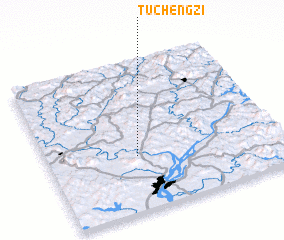 3d view of Tuchengzi