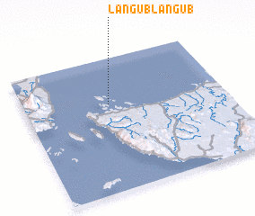 3d view of Langub Langub