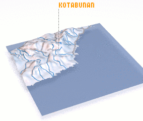 3d view of Kota Bunan