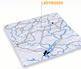 3d view of Laoyinggou