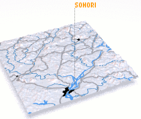 3d view of Sŏho-ri