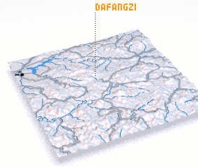 3d view of Dafangzi